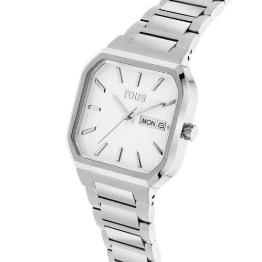 Store Analog Watch with aluminum bracelet Lit For Her | For Man