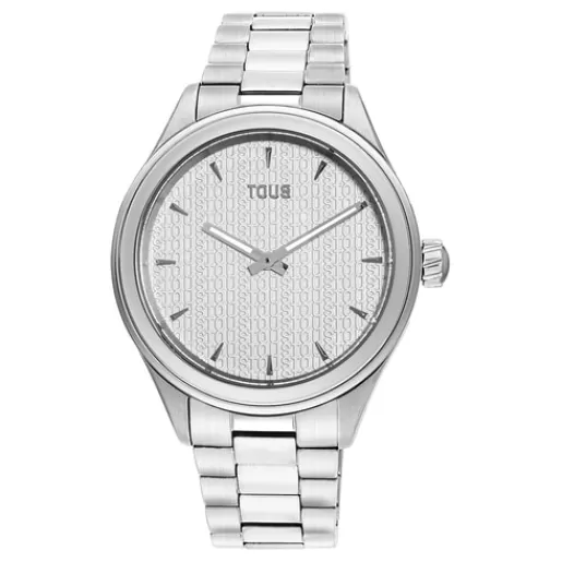 Sale Analogue watch with steel wristband T-Logo For Her | For Man