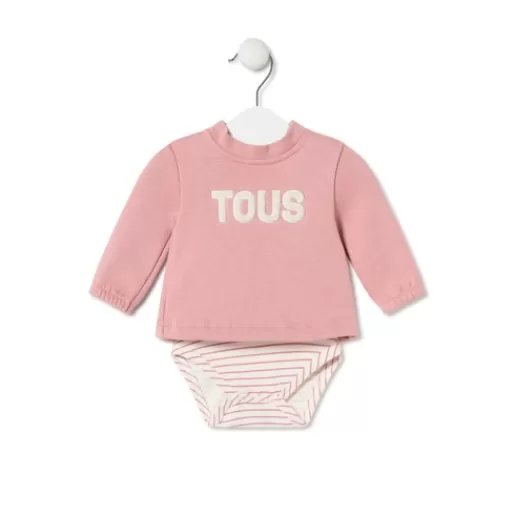 Best Sale Baby bodysuit with t-shirt in Classic pink Kids Accessories