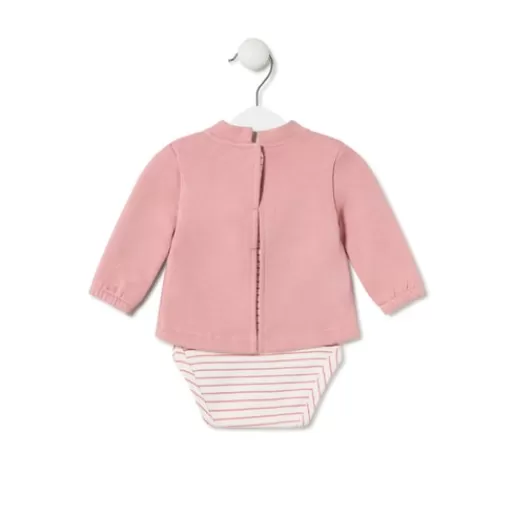 Best Sale Baby bodysuit with t-shirt in Classic pink Kids Accessories