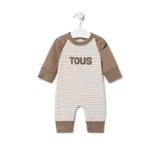 Cheap Baby playsuit in Classic beige Kids Accessories