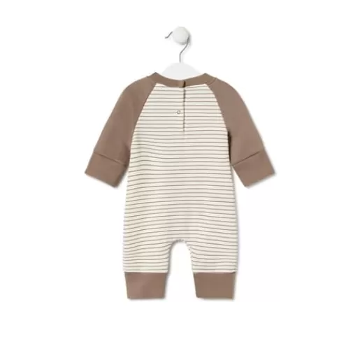 Cheap Baby playsuit in Classic beige Kids Accessories