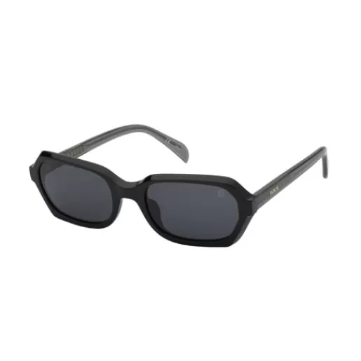 Online Black Sunglasses Pale Oval Sunglasses