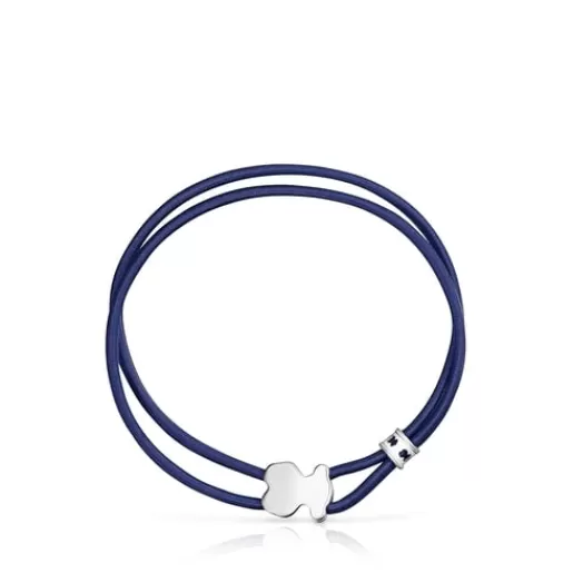 Online Blue Sweet Dolls Elastic Bracelet Kids Silver Bracelets | Cord And Thread Bracelets