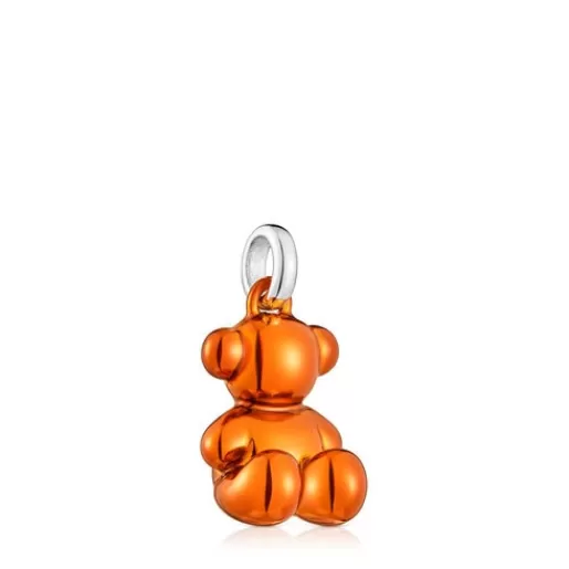 Cheap Bold Bear orange steel bear Pendant Kids Medium Pendants | Jewelry