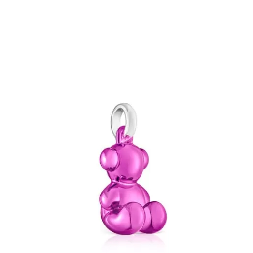 Outlet Bold Bear pink steel bear Pendant Kids Medium Pendants | Jewelry