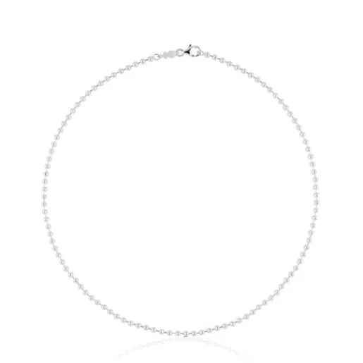 Clearance 45 cm Silver Chain 3 mm ball Choker. Kids Silver Necklaces | Chokers