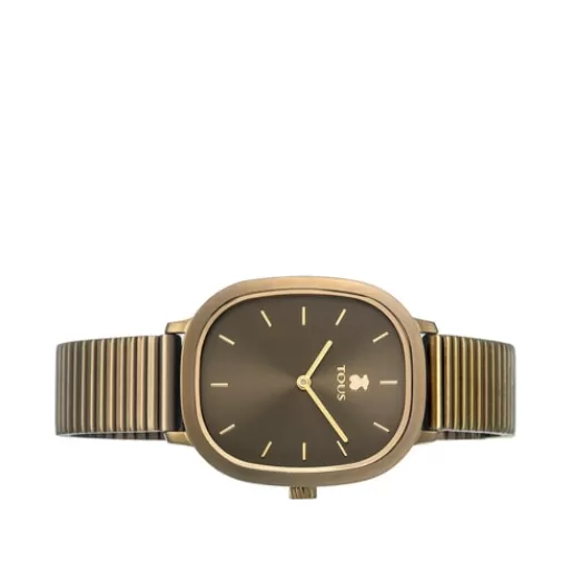 Best Copper/gold-colored IP Heritage Brick Watch For Her | Analog Watches