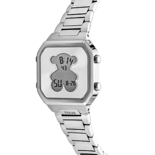 Cheap Digital Watch with stainless steel bracelet D-BEAR For Her