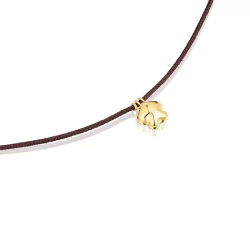 Cheap and brown cord Flower necklace Balloon Kids Gold Necklaces | Long Necklaces