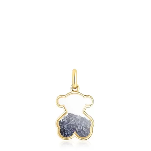 Online Areia Pendant with blue sapphire Gold Pendants | Small Pendants