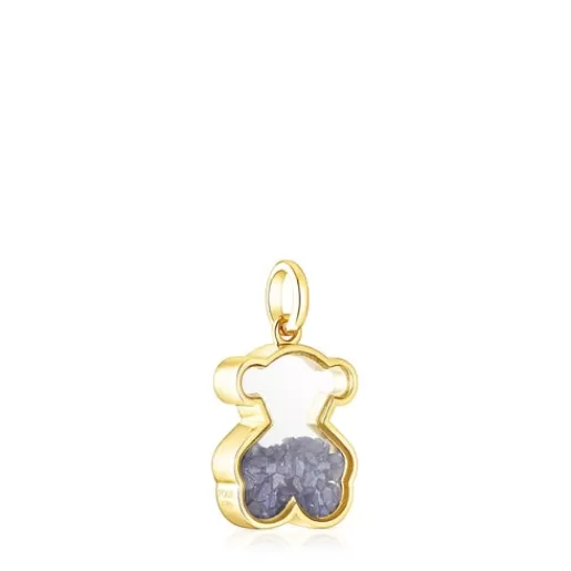 Online Areia Pendant with blue sapphire Gold Pendants | Small Pendants