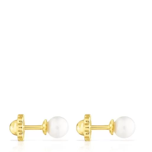 Best Sale Baby earrings with pearls Kids Gold Earrings | Small Earrings