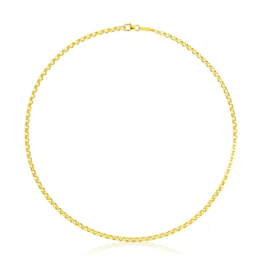 Cheap Gold Choker measuring 42 cm Chain Kids Gold Necklaces | Chokers