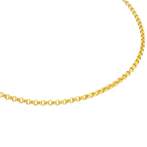 Cheap Gold Choker measuring 42 cm Chain Kids Gold Necklaces | Chokers