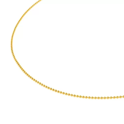 Flash Sale Gold Choker with 1.2 mm balls measuring 45 cm Chain Kids Gold Necklaces | Chokers