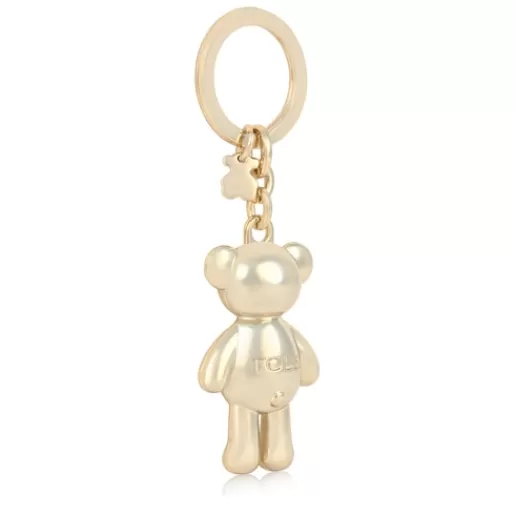 Cheap Gold colored Teddy Bear bear Key ring Key Rings | Other Accessories