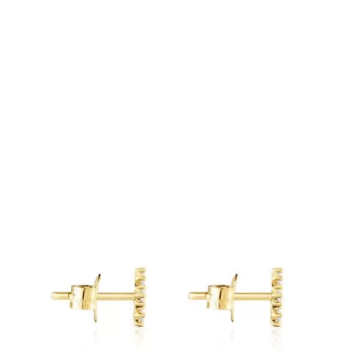 Flash Sale Cross earrings with diamonds Les Classiques Gold Earrings | Small Earrings