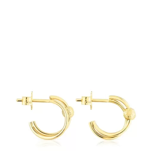 Best Sale Gold Double hoop earrings Sylvan Gold Earrings