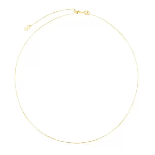 Outlet fine-rope Choker measuring 45 cm Chain Kids Gold Necklaces | Chokers