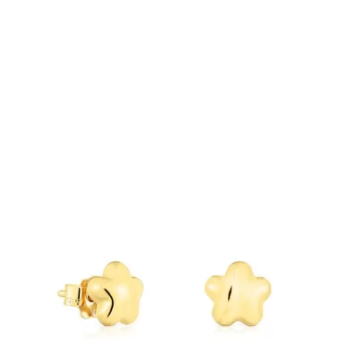 Online Flower earrings Balloon Gold Earrings | Small Earrings