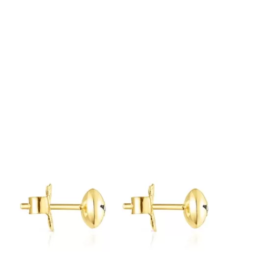 Cheap Gold Magic Nature Earrings with diamonds Gold Earrings | Small Earrings