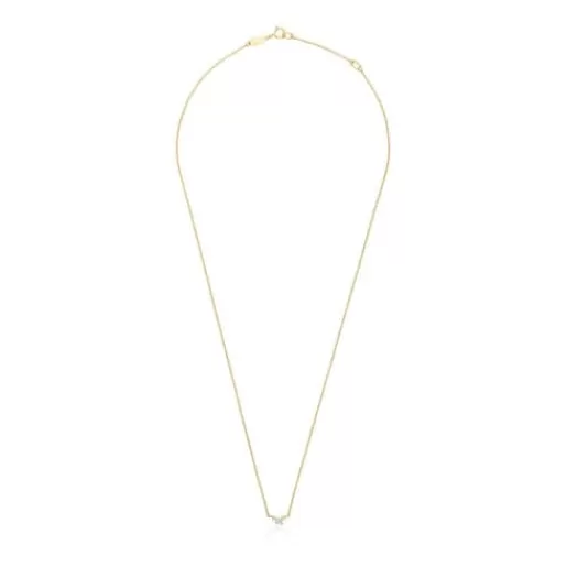 Flash Sale Necklace with diamonds Les Classiques Gold Necklaces | Short Necklaces