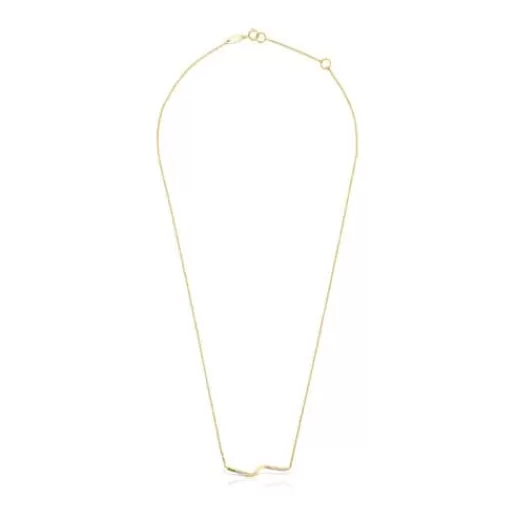 Flash Sale Necklace with gemstones St. Tropez Gold Necklaces | Short Necklaces