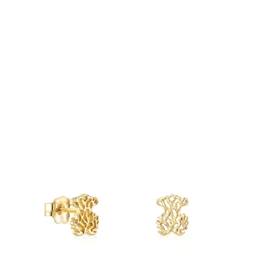 Discount Gold Oceaan bear Earrings Gold Earrings | Small Earrings