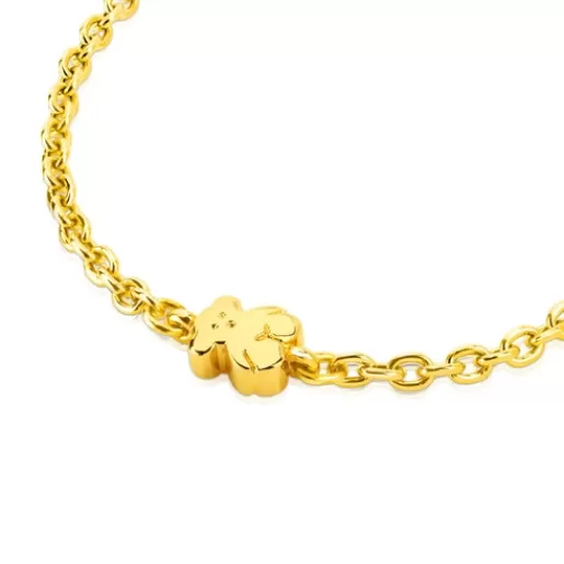 Store Gold Sweet Dolls Bracelet Bear motif Kids Gold Bracelets | Chain Bracelets