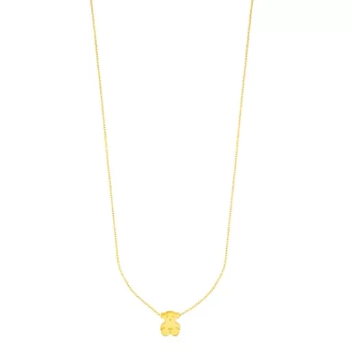 Cheap Gold Sweet Dolls Necklace Bear motif Kids Gold Pendants | Gold Necklaces