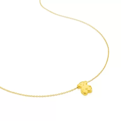 Cheap Gold Sweet Dolls Necklace Bear motif Kids Gold Pendants | Gold Necklaces