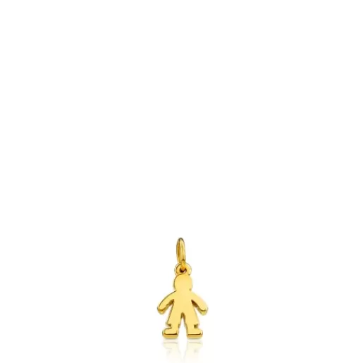 Best Gold Sweet Dolls Pendant Boy motif Kids Gold Pendants | Small Pendants