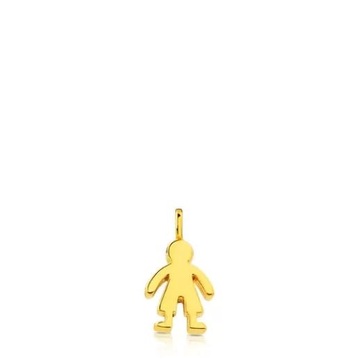 Sale Gold Sweet Dolls Pendant Boy motif Gold Pendants