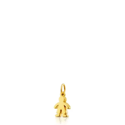 Best Gold Sweet Dolls Pendant Boy motif Kids Gold Pendants | Small Pendants