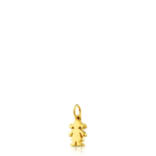 Hot Gold Sweet Dolls Pendant Girl motif Kids Gold Pendants | Small Pendants