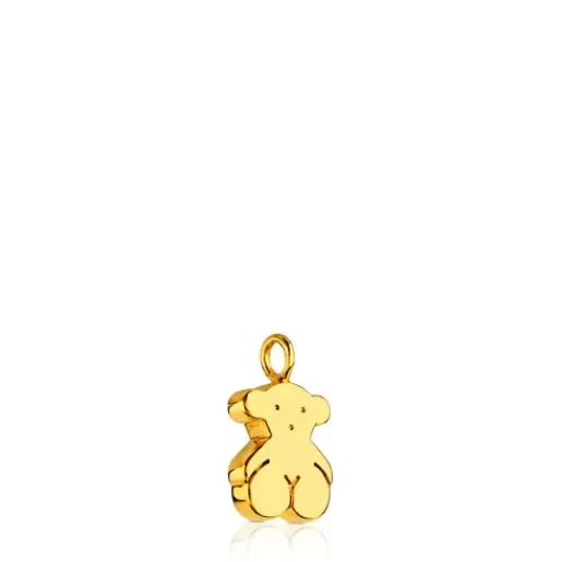 Clearance Gold Sweet Dolls Pendant medium Bear motif Gold Pendants | Small Pendants