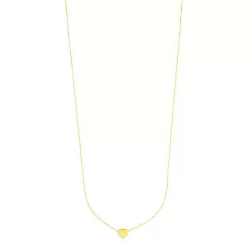 Shop Gold Sweet Dolls XXS Necklace Heart motif. Gold Necklaces | Short Necklaces