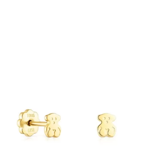 Store Baby earrings Bear motif Kids Gold Earrings | Small Earrings