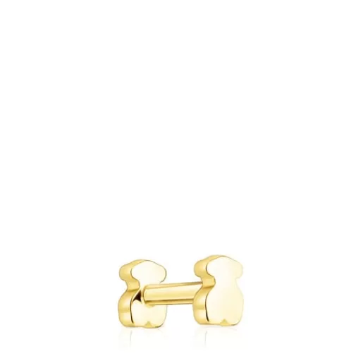 Best Sale Gold Basics bear ear Piercing Small Earrings | Individual Earrings