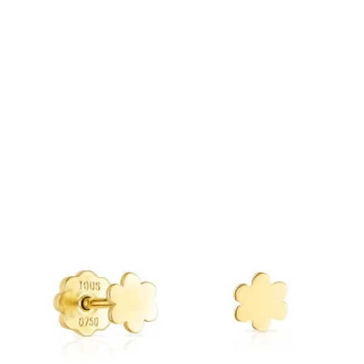 Sale Basics earrings flower motif Kids Gold Earrings | Small Earrings