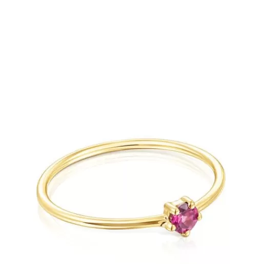 Outlet Cool Joy Ring with rhodolite 分类为空 | Small Rings