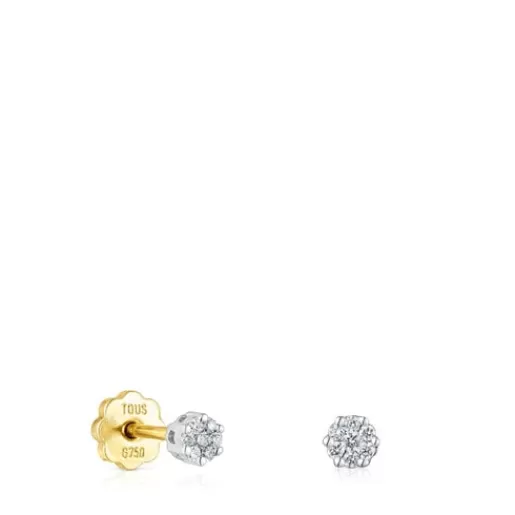 Cheap Gold Diamonds earrings 0.08ct Kids Small Earrings | Jewelry