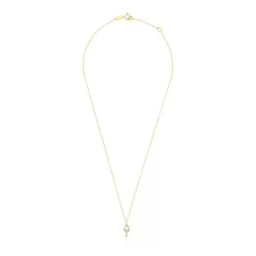 Flash Sale Gold MANIFESTO Necklace with diamonds Gold Necklaces | Short Necklaces