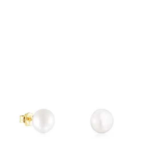 Flash Sale Gold Pearls Earrings with Pearls Gold Earrings | Small Earrings