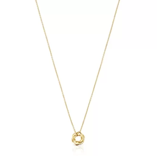 Outlet Gold Twisted Necklace Gold Pendants | Gold Necklaces