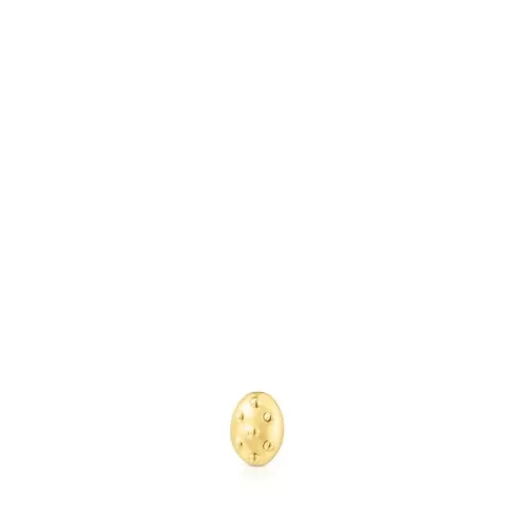 Cheap Gold-colored IP steel Virtual Garden Ball piercing Small Earrings | Individual Earrings
