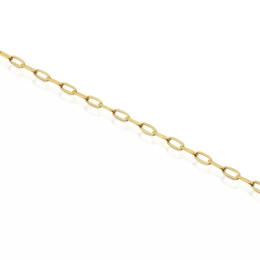 Best Sale Hold Oval chain Bracelet with 18kt gold plating over silver Silver Bracelets | Chain Bracelets