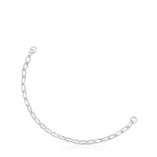 Outlet Hold Oval chain Bracelet Silver Bracelets | Chain Bracelets