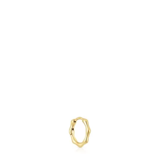 Online Individual gold hoop Earring with embellishments Basics Gold Earrings | Hoop Earrings